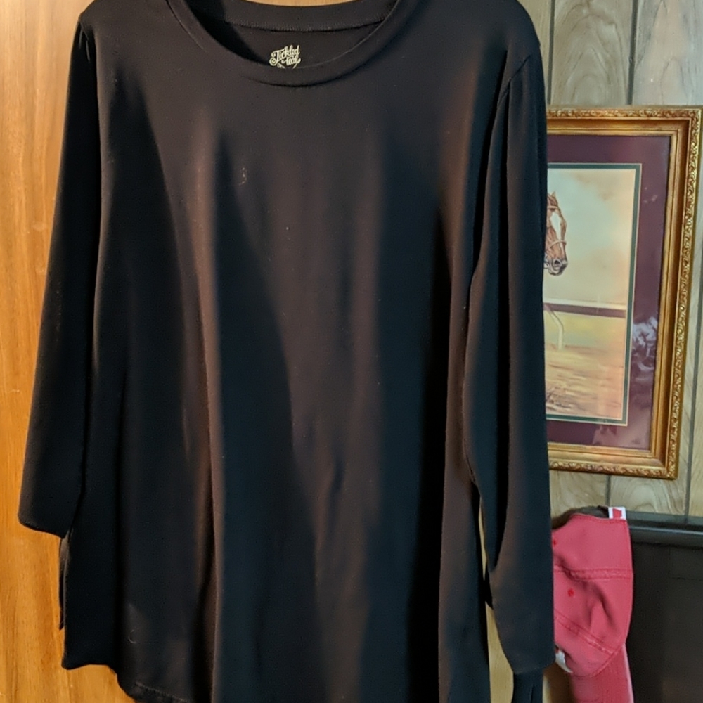 Split Sleeve Tie Up top